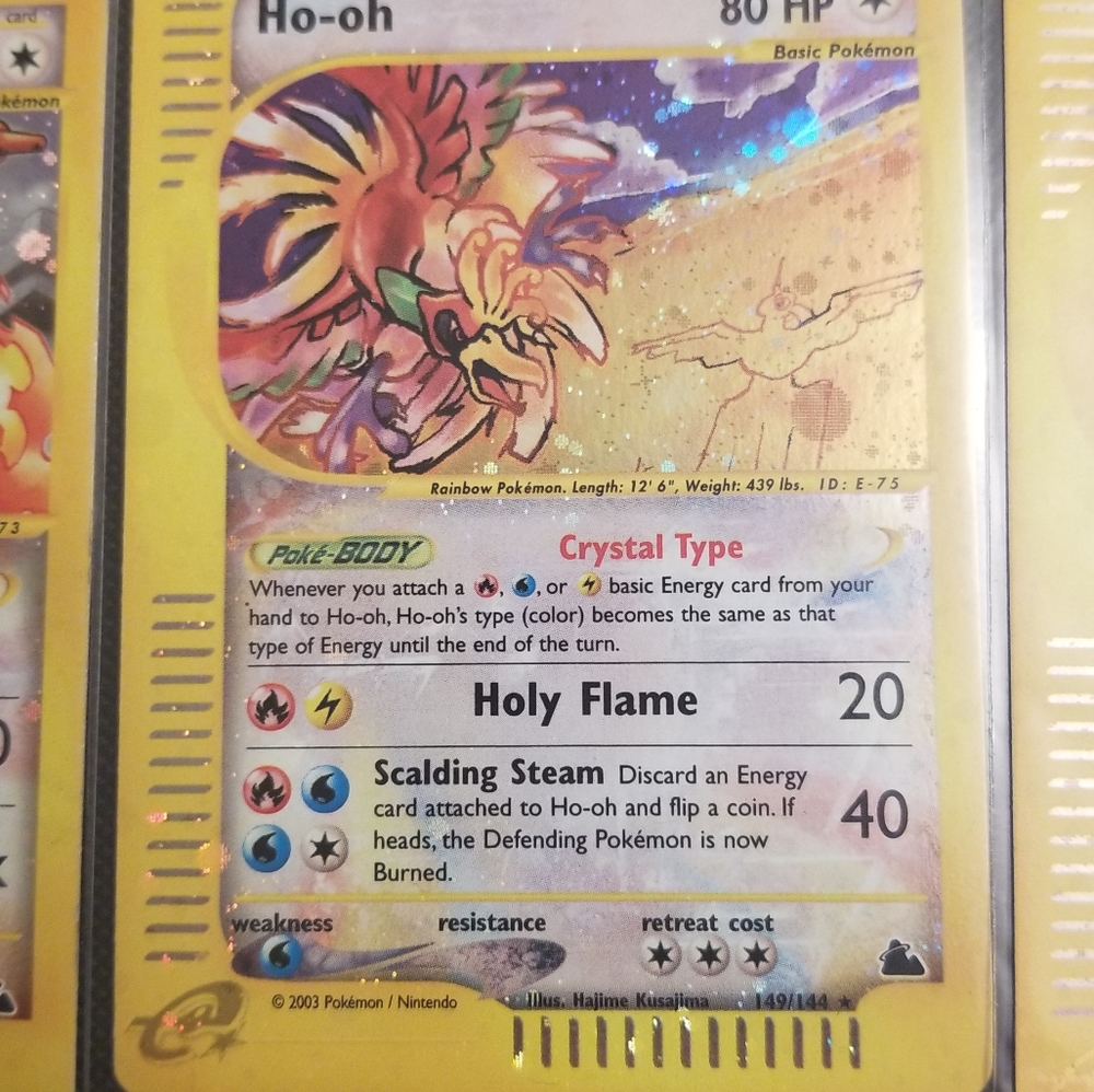 Complete Crystal Type Pokemon Card Set - Picture 3 of 14